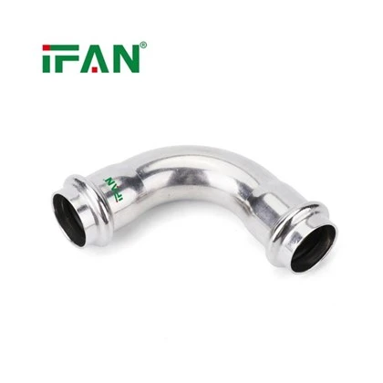 Raccordo a pressare in acciaio inossidabile IFAN